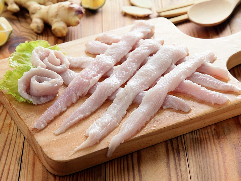 台灣虱目魚里肌肉