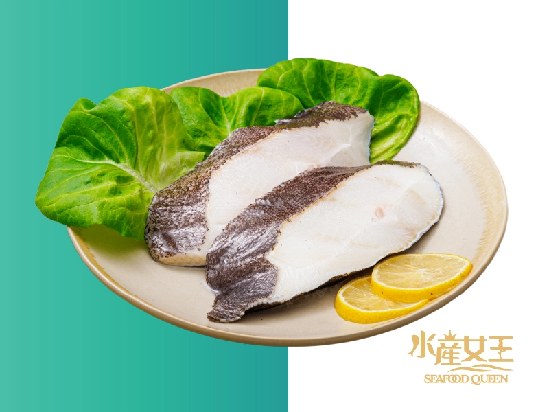 大比目魚切片